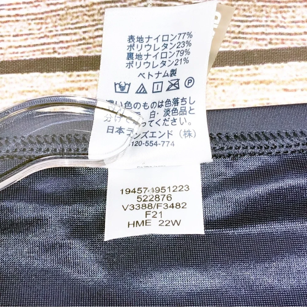 Lands End Blue Swim Skort Size 22W